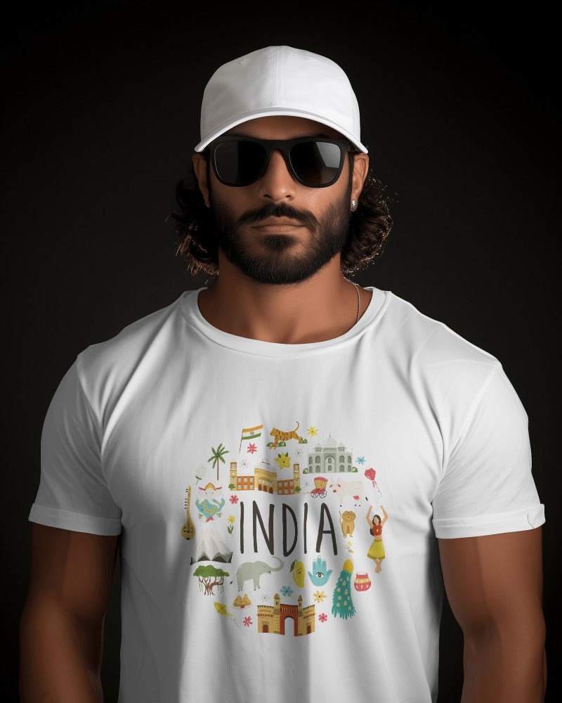 India - Independence Day - 15th Aug Special - Men's T-shirt